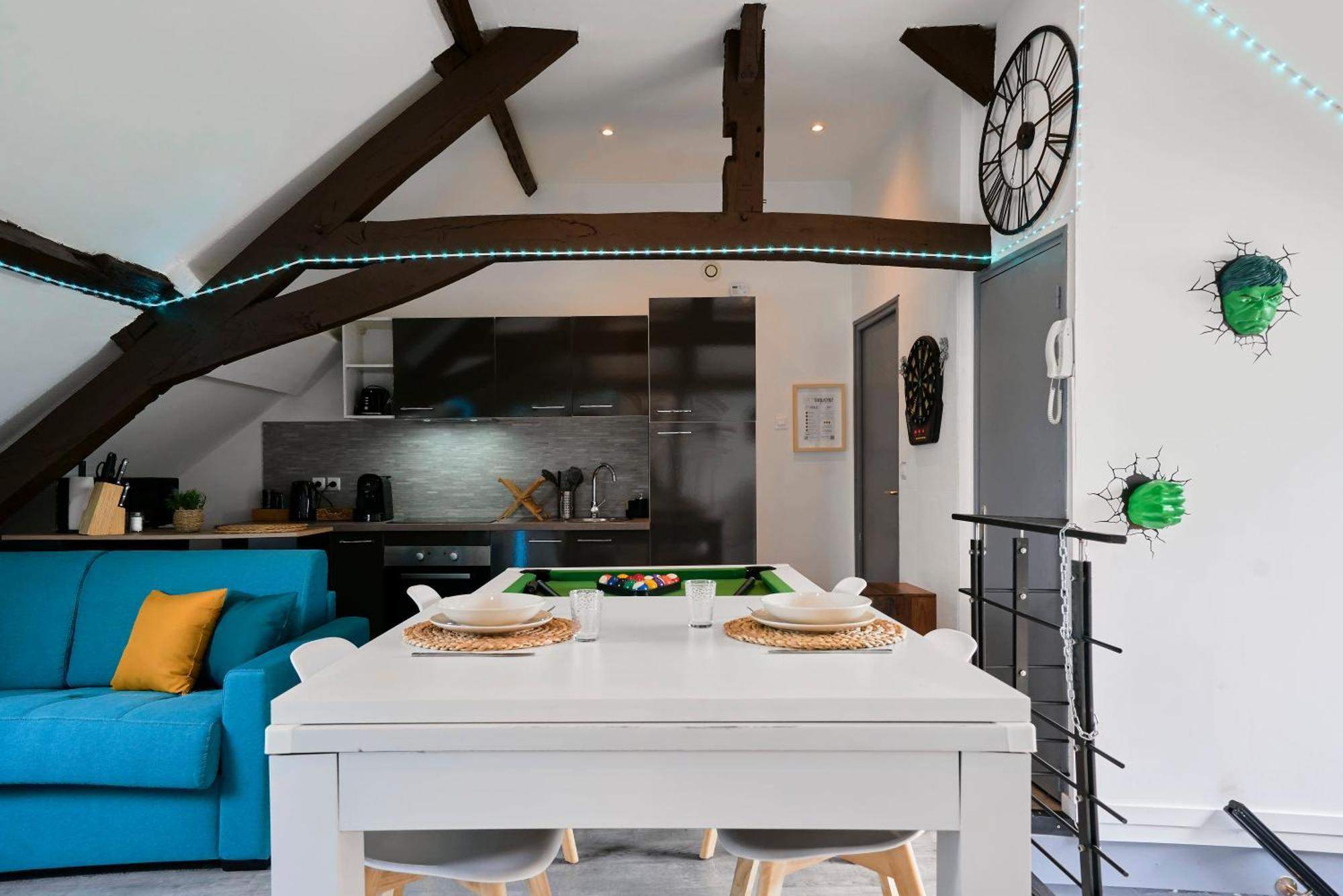 Appartement Gameclub - Les Demeures D'Adrien à Carvin Extérieur photo